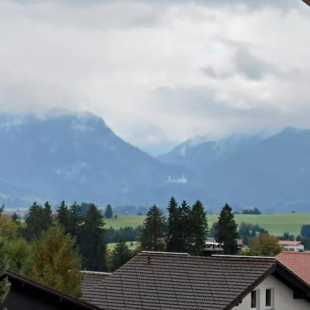 Bed & Breakfast Charmantes Doppelzimmer Mit Bergblick Füssen
